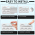 20pcs Seal Electrical Box Knockout Plugs, Removable Round Electrical Panel Knockout Seal for 1/2in Conduit Pipe