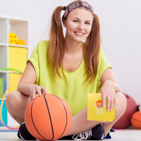 CUTE POPUP Slamdunk Legend Basketball Player 3D Pop Up Card Design for Sports Day, Thank You, Birthday