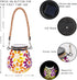 Mosaic Solar Lights Outdoor Lanterns, Decorative Mosaic Glass Solar Lamps Outdoor Waterproof, Hanging Lanterns Solar Night Lights for Garden,Patio,Pathway & Yard D cor (Flower)