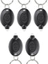 Uniclife 5 Pack Mini LED Keychain Flashlight, 12 Lumen Portable Ultra Bright Key Ring Torch for Outdoor Camping