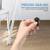 RUNROTOO 50pcs Round Tube Plugs Furniture Leg Hardwood Floor Friendly Plastic Inserts for Chair and Table Tubing End