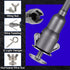 SPEEDWOX 2 Pcs Power Wing Nut Driver Set, 1/4 Inch Hex Shank Steel Drill Bits for Wing Nuts, Eye Screws