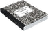 EPI Wide Ruled Black Marble Composition Notebook, 100 Sheets, 3-Pack