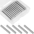 Yinpecly 25 Pcs 4mm x 30mm Shelves Dowel Pin,304 Stainless Steel Dowel Pin,