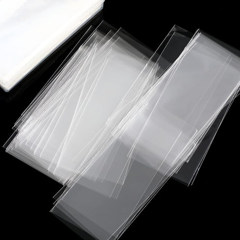 Shappy 301 Pieces Paper Money Holders with 2 Pcs Plastic Storage Case, Clear Currency Sleeves for Cash Dollar Currency