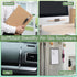 AOZUO 50 Pack Adhesive Pencil Holders for Desk, Silicone Flexible Adhesive Pen Holder for Desk Wall Clipboard, Reusable
