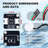 Non-Contact Water/Liquid Level Sensor Compatible with Arduino, Raspberry Pi for Industrial Production, Aquarium,