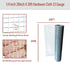 1/4 Inch 20in 20ft, 23 Hardware Cloth X Gauge Hot Dip Galvanized Welded Cage Wire Mesh Roll, Chicken Wire Fence Roll