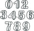 Butler in the Home 100 Count Black Paper Clips for A-Z Alphabet Letters or 0-9 Numbers, Gift Box Included