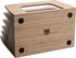 MobileVision Bamboo Multi Device Inclined Organizer - Upright Sections for Smartphones, Tablets, Laptops, 5 Slots