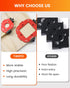 8 R10/R15/R20/R25/ R30/R35/R40/R50 TANYO Router Corner Radius Template, Plastic Box Router Jig with Radius, Aluminum