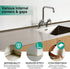 VLKAVIVA Walnut,0.8 10ft) Flexible Wall Corner Protector Molding Trim, Peel and Stick Self Adhesive Wall Trim Corner