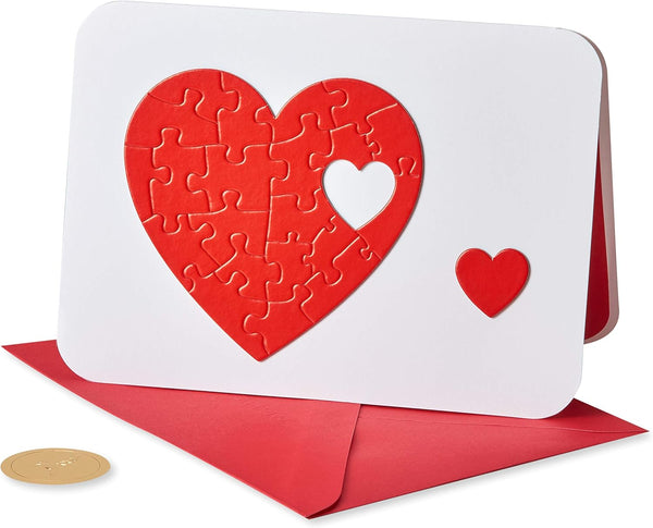 Papyrus Romantic Card (You Complete Me)