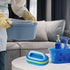 Aiokuo All Purpose Cleaning Brush for Bathroom, Kitchen, Bathtub, and Shower Heavy Duty Scrubbing Brush with Ergonomic