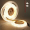 TOPAI 12V COB LED Strip Light 3000K Warm White Waterproof IP65 480LEDs/M