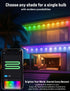 50 EcoNour FT RGB LED Permanent Outdoor Lights | Smart Waterproof LED Eaves Lights with App & Remote Control | Music