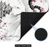 Cute Small Mouse Pad, Mini Travel Mousepads for Wireless Mouse, Japanese Cherry Blossom Design, Non-slip Base