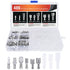 Nilight 480PCS Insulated Male Female Spade Terminals, Quick Splice Assortment for 22-14 ga Electrical Wiring