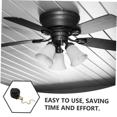 OSALADI Ceiling Fan Pull Switch for Wall Sconce and Light Fixtures