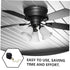 OSALADI Ceiling Fan Pull Switch for Wall Sconce and Light Fixtures