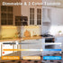 12 Inch 3 Closet, Home(2 Pack) Daymeet Under Cabinet Lights, Bright Ultra Thin LED Cabinet Lighting Under Cabinet Light