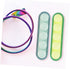 2pcs DOITOOL Wire Manager Wire Clips The Wire Bedside Table Nightstand Home Cord Holder Cable Office Charge