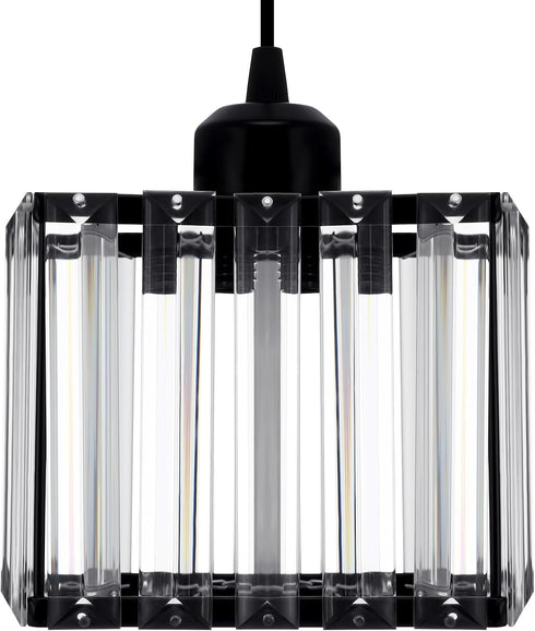 Ridgeyard Crystal Pendant Light K9 Crystal Hanging Pendant Lighting Home Decoration fit