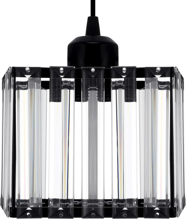 Ridgeyard Crystal Pendant Light K9 Crystal Hanging Pendant Lighting Home Decoration fit
