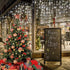 400LED 33FT 8 75 Hezbjiti Christmas Lights Outdoor , LED Icicle Lights Modes Drops Fairy String Lights for Christmas