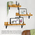 HOME MASTER HARDWARE 5x3-1/2 2 Decorative Shelf Brackets in Wall Mounted Floating Shelf Bracket L Heavy Duty Support