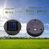 ZNYCYE 2 Pack Upgraded Solar Replacement Top, Double LED Light Modes for Outdoor Lanterns Garden Patio Decor (Warm
