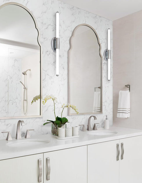 Grey White Marble Contact Paper Glossy Peel and Stick Wallpaper, Waterproof DIY Removable Contact Paper for Bathroom