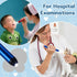 12 Pack 8 Lewtemi Penlight for Nurse Bulk LED Reusable Diagnostic Pen Light with Pupil Gauge Pocket Clip for Employee