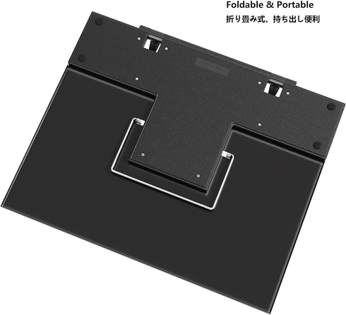 7 Readaeer Metal Book Stand for Desk Portable Document Holder for Cook Book, Music Book, iPad, Laptop, Reading Rest