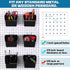 6 Pcs Pegboard Bins with Hooks, Back to School Supplies, Pegboard Organizer Accessories for Classroom Office Garage
