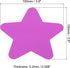 PATIKIL 3.9 x 3.9" Star Carpet Spot, 24Pcs Floor Spot Marker Waterproof Nylon Line Up Sign Decoration for Classroom, Pink