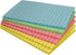 Better Office Products Lined Sticky Notes, 4 x 6, 6 Pack, 300 Sheets (50/Pad), Assorted Pastel Colors