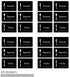Black Cutlery Sign Stickers - Self Adhesive Peel and Stick Labels for Marking Forks, Spoons and Knives Storage by dealzEpic