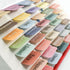75 VANRA Bible Tabs for Women and Man Boho Theme Bible Index Tabs for Study Bible Morandi Laminated Bible Tabs for Old