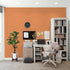 1 Glidden Total gal. Carrot Cake/Orange Flat Interior Paint with Primer