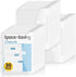 Sooez 30 Pack Binder Folders, Heavyweight Pockets for 3 Ring Binder, High Capacity Clear Binder Pouch