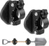 2 Pack Heavy Duty Magnetic Shovel Holder for Truck, No-Drill Strong Metal