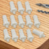 Unlorspy 25Pcs Spring Loaded Shutter Repair Pins, Plantation Shutter Replacement Pins Windows Tools, Movable Blade
