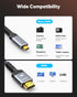 4K 6 4K@60Hz, Highwings Micro HDMI to HDMI Cable FT, Micro HDMI Cord HDR Compatible for DSLR Camera, Raspberry Pi