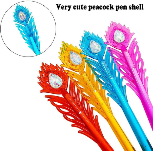 Gel Ink Pen 0.38mm Cute Diamond Head for School Office, Perfect for Kids and Friends