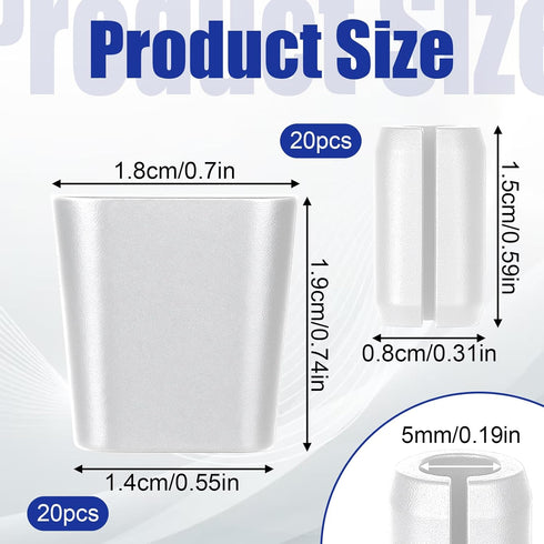 Psiriol 40 PCS Rubber Feet for Sink Grid, Sink Protecter, Heavy-Duty Kitchen Sink Rack Wire Protective Feet, Non-Slip
