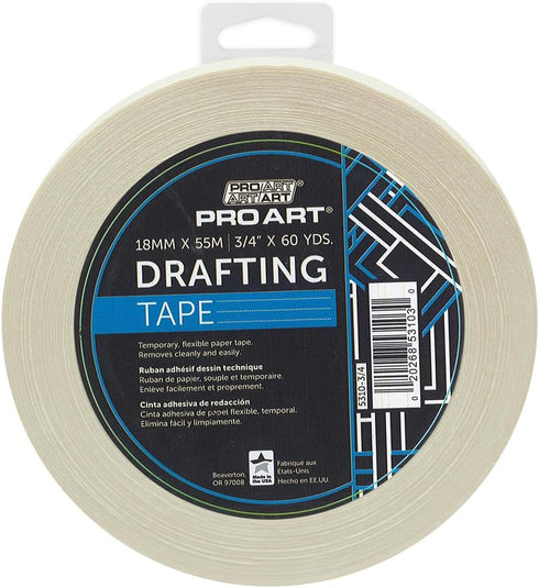 PRO ART Tape Drafting, .75" x 60yd