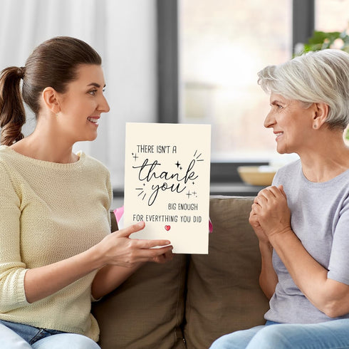 Hongshan Funny Thank You Card, Thank You Card for Men Women, Thank You Gifts Card for Teacher Boss, Happy Appreciation