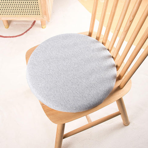 Greenjin 14" Round Bar Stool Cushion, Anti Slip Memory Foam Chair Cushion, Circle