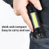 5 Pack Mini Small Pocket LED Flashlight USB-C Rechargeable High Lumens Bright Powerful EDC Flash Lights - Aluminum